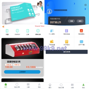 定制版六国语言/充电宝投资/海外虚拟投资理财/TRX充值 - 海外源码-出海源码-精品优选源码资源平台-海外源码-出海源码-精品优选源码资源平台