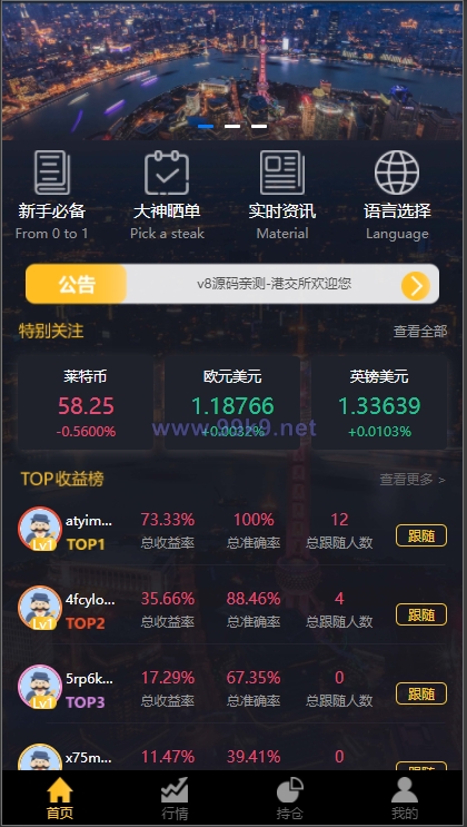 图片[1]-经典版多语言3合一双位盘/微盘微交易系统/外汇期货/脚本齐全 - 海外源码-出海源码-精品优选源码资源平台-海外源码-出海源码-精品优选源码资源平台