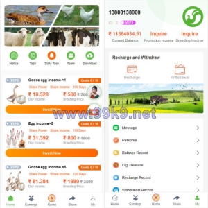 另UI海外版理财系统/养鸡养鸭投资系统/投资理财源码/任务图推广注册奖励 - 海外源码-出海源码-精品优选源码资源平台-海外源码-出海源码-精品优选源码资源平台