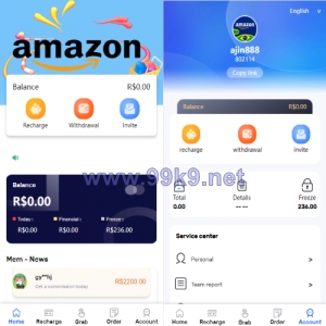 新版UI多语言亚马逊抢单刷单系统/订单自动匹配系统 - 海外源码-出海源码-精品优选源码资源平台-海外源码-出海源码-精品优选源码资源平台