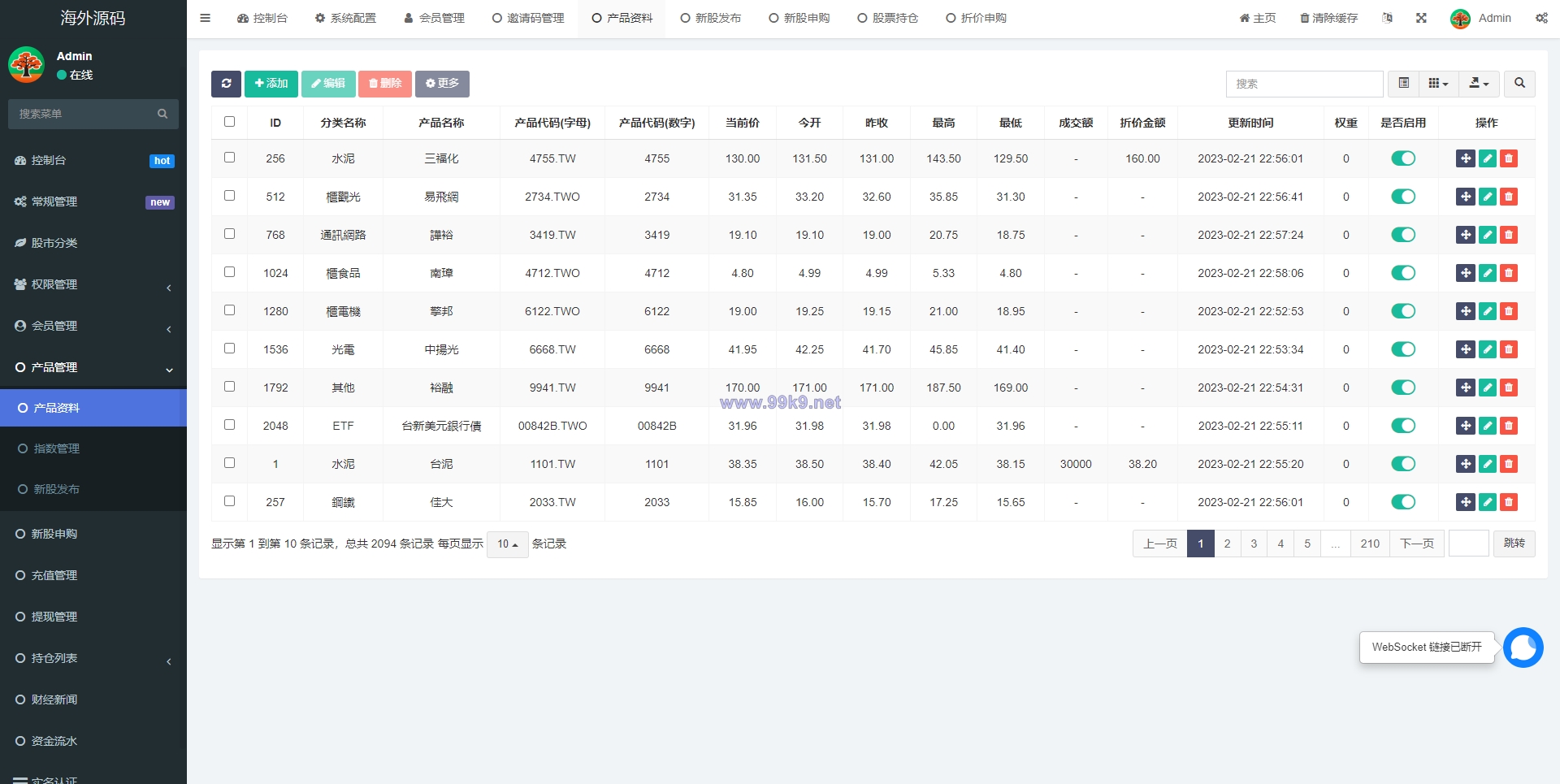 图片[10]-二开版台湾股票系统/申购折扣交易系统/股票配资源码 - 海外源码-出海源码-精品优选源码资源平台-海外源码-出海源码-精品优选源码资源平台