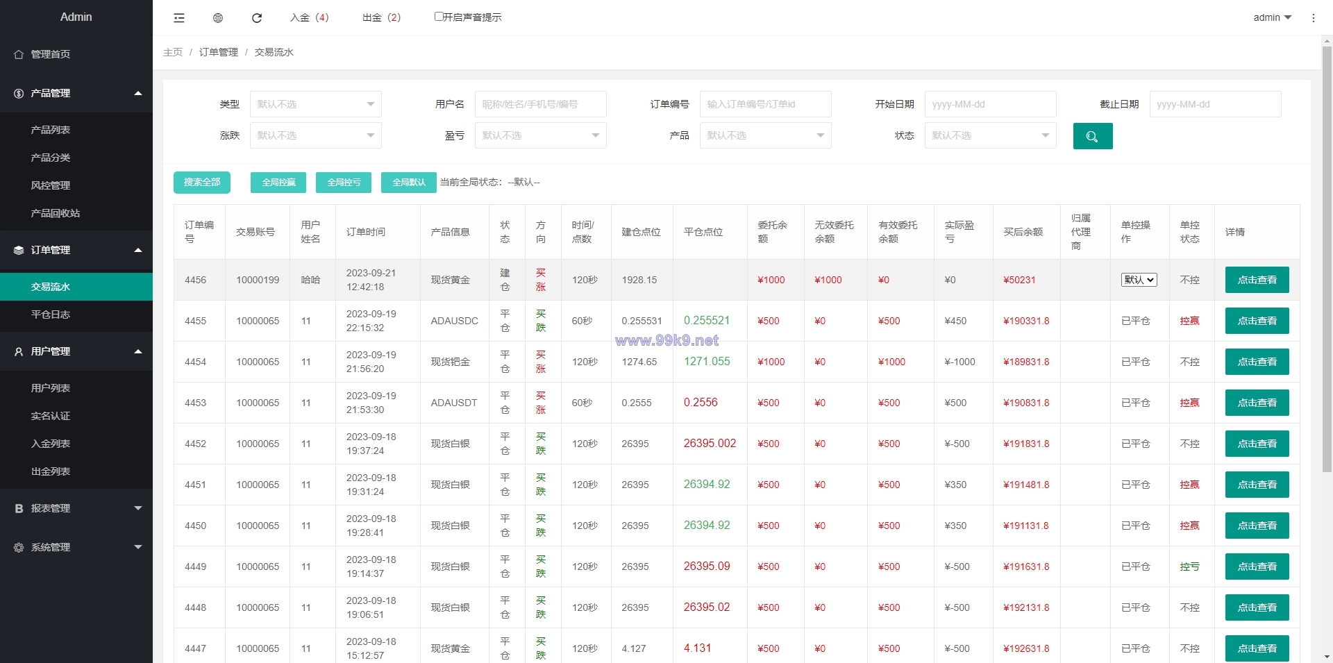 图片[16]-运营版微盘系统/期货黄金白银交易/微交易源码/代理后台 - 海外源码-出海源码-精品优选源码资源平台-海外源码-出海源码-精品优选源码资源平台