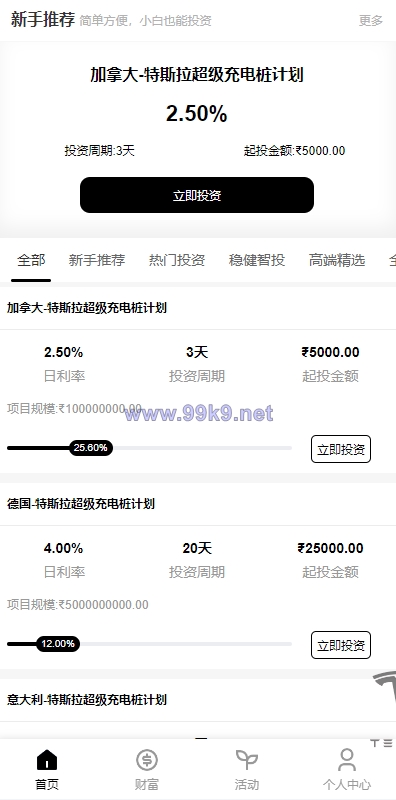 图片[4]-新版海外特斯拉投资系统/多语言投资理财/前端vue - 海外源码-出海源码-精品优选源码资源平台-海外源码-出海源码-精品优选源码资源平台