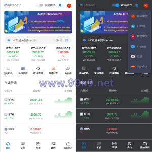 全开源Bbank多语言交易所二开平台币/矿机系统/分析师/币币合约交易 - 海外源码-出海源码-精品优选源码资源平台-海外源码-出海源码-精品优选源码资源平台
