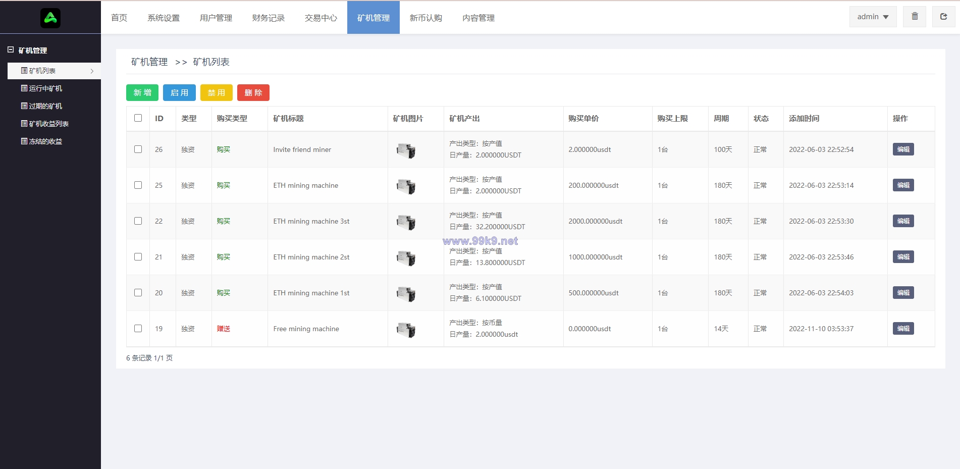 图片[23]-二开版多语言交易所系统/秒合约/IEO/质押挖矿/自动充值 - 海外源码-出海源码-精品优选源码资源平台-海外源码-出海源码-精品优选源码资源平台