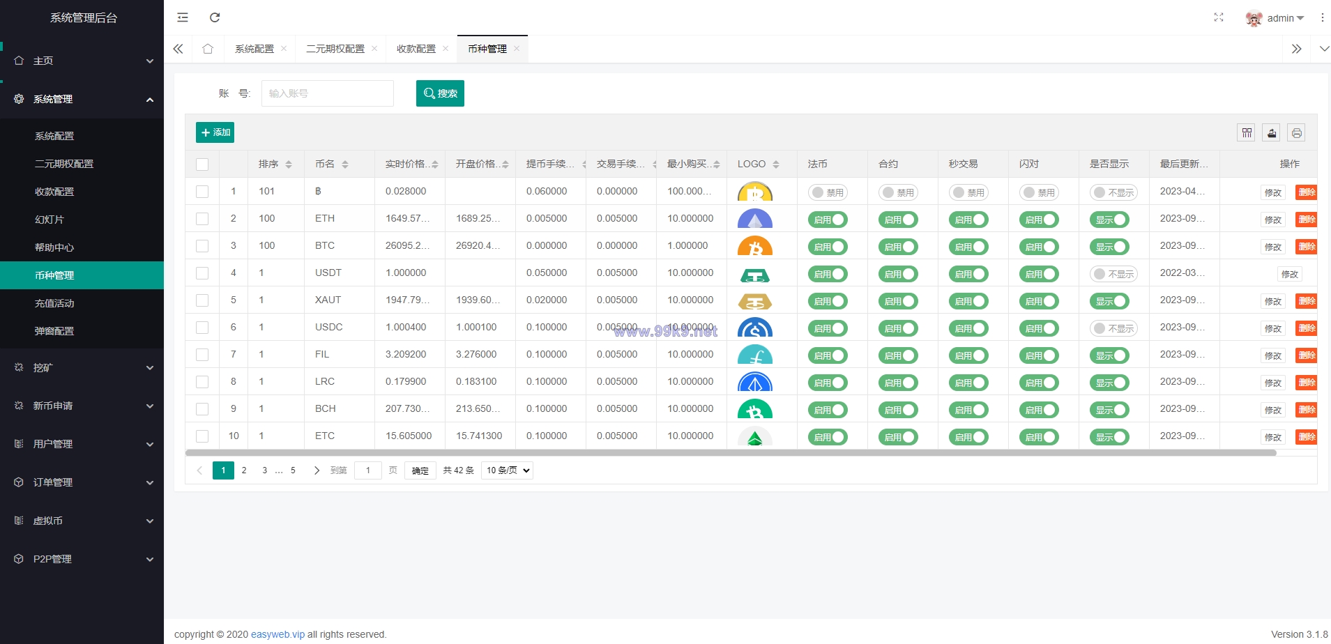 图片[25]-新版多语言交易所系统/秒合约币币交易/P2P理财派单抢单 - 海外源码-出海源码-精品优选源码资源平台-海外源码-出海源码-精品优选源码资源平台