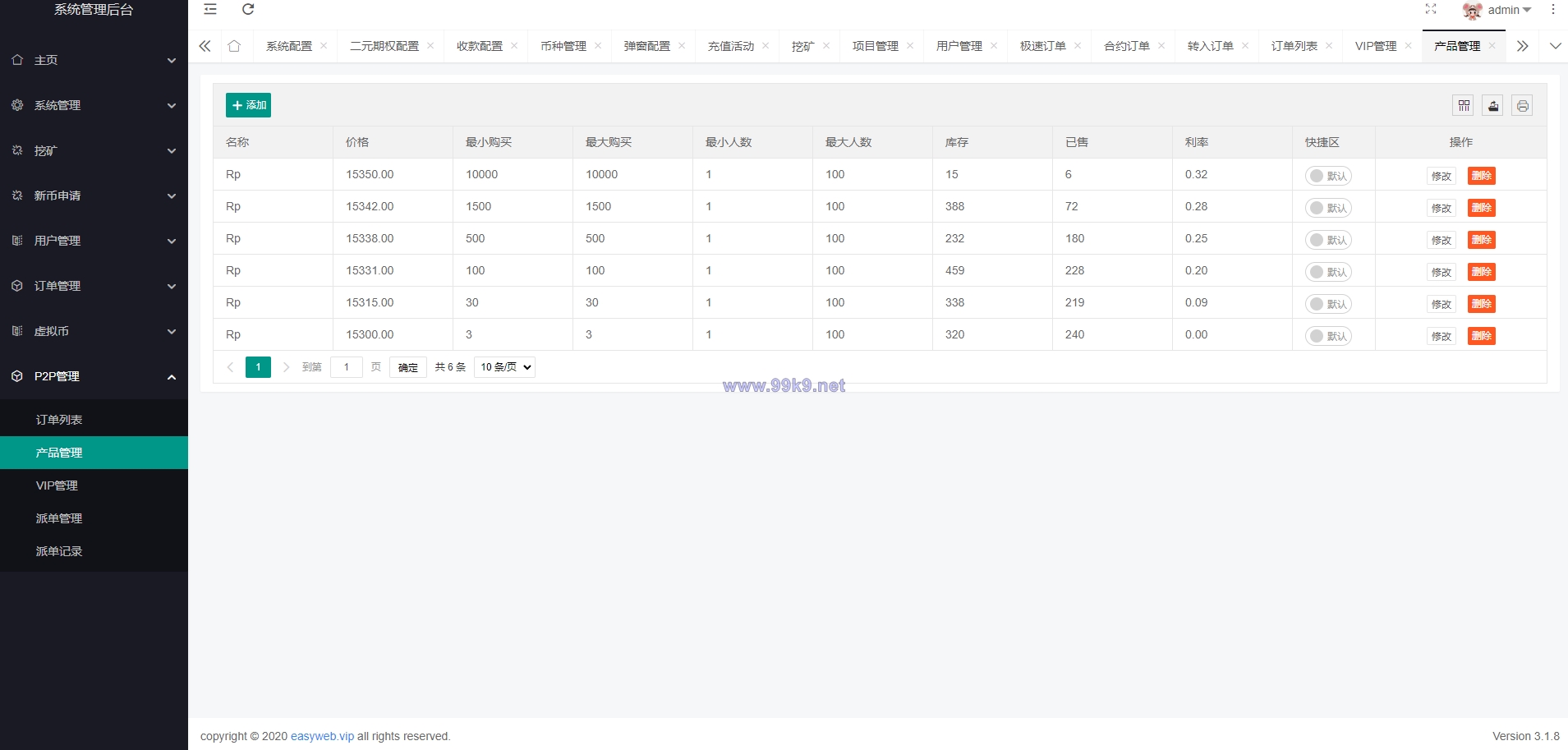 图片[31]-新版多语言交易所系统/秒合约币币交易/P2P理财派单抢单 - 海外源码-出海源码-精品优选源码资源平台-海外源码-出海源码-精品优选源码资源平台