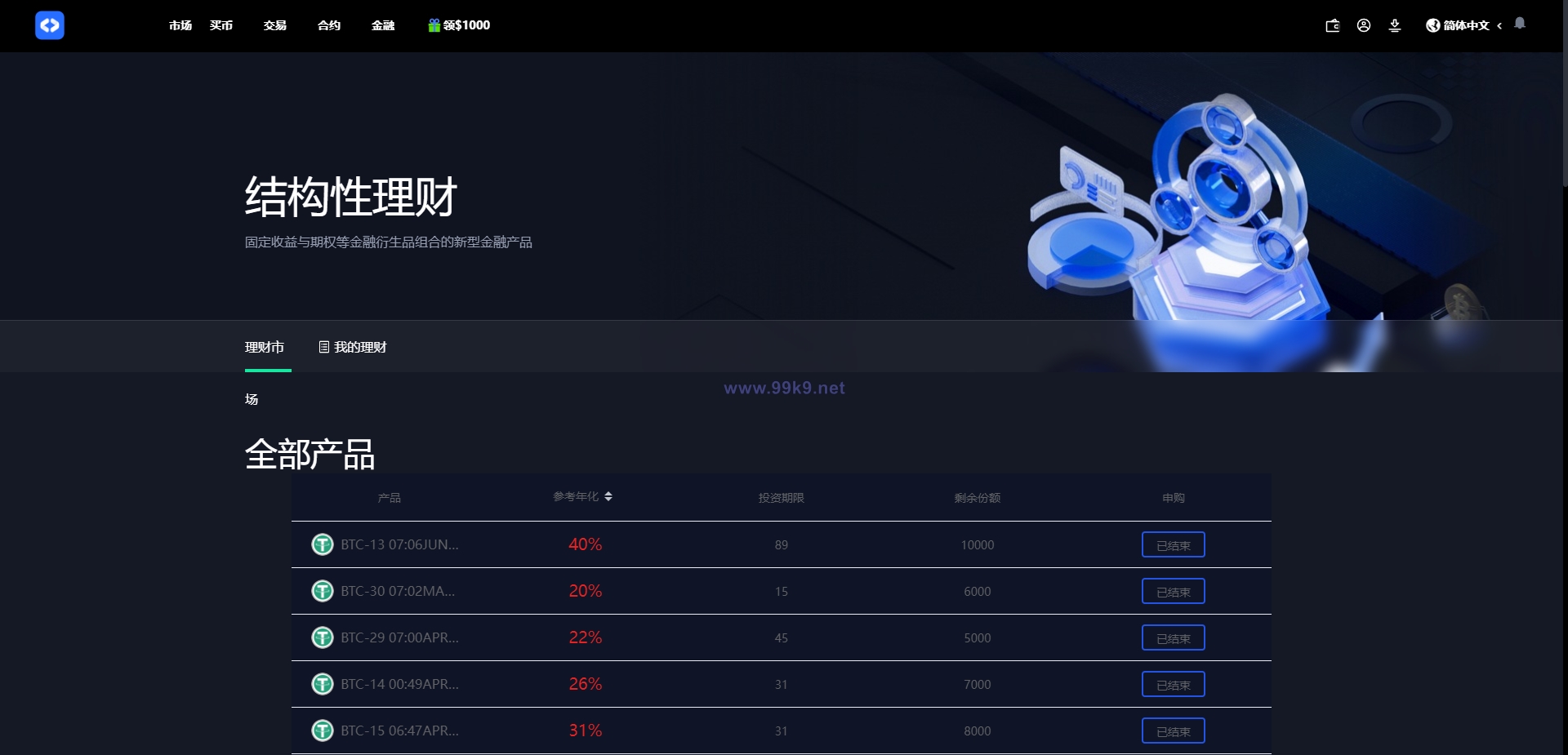 图片[22]-全开源区块链交易所系统/币币期权交易/IEO/跟单/锁仓理财 - 海外源码-出海源码-精品优选源码资源平台-海外源码-出海源码-精品优选源码资源平台