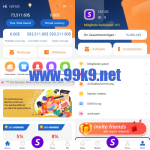 新版多语言抢单刷单系统/派单卡单/余额宝/前端uniapp - 海外源码-出海源码-精品优选源码资源平台-海外源码-出海源码-精品优选源码资源平台